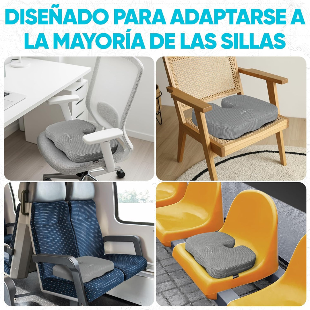 Cojín para la espalda ergonómico